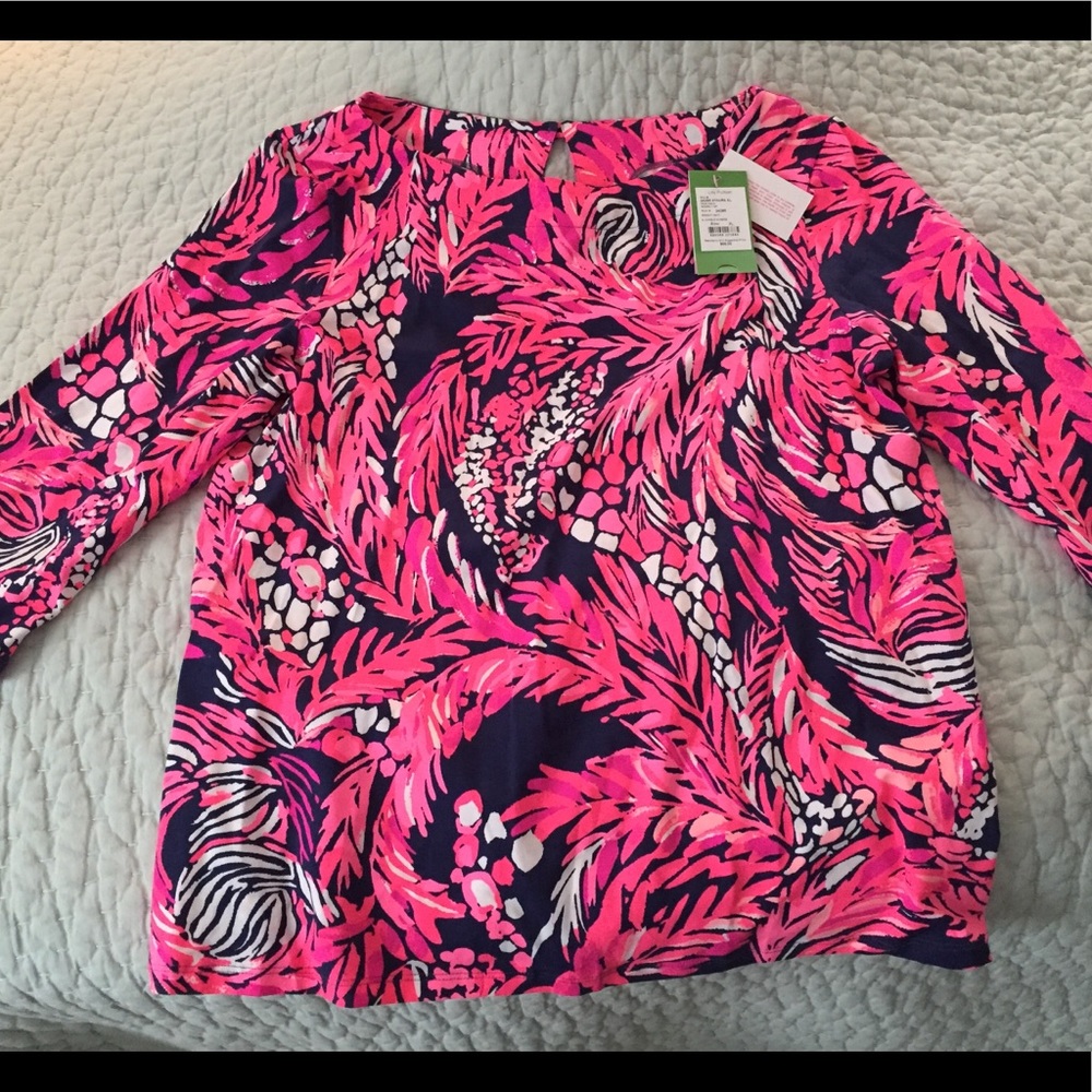 Lilly Pulitzer Waverly Top in XL NWT